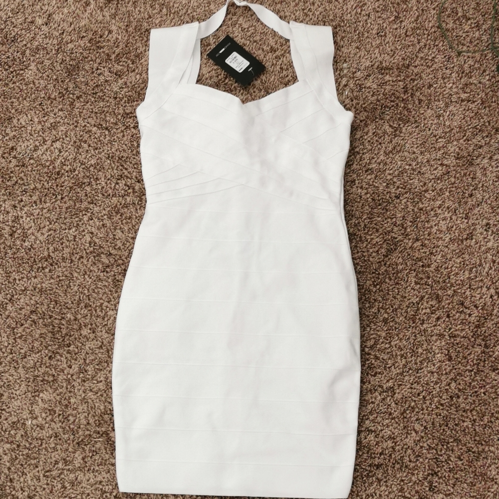 White fashionova dress